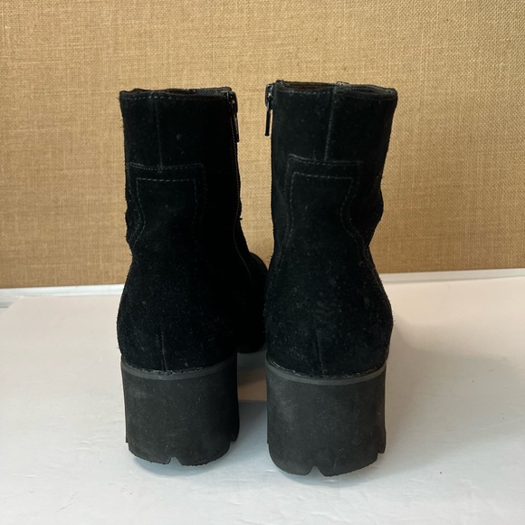 Seychelles Engaging Bootie Suede/Leather Size 10 - Picture 6 of 13